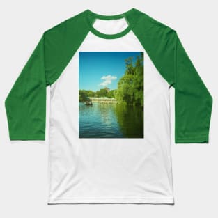 Central Park, Manhattan, NYC Baseball T-Shirt